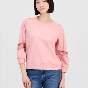 Nautica Pink Crewneck Sweater